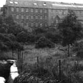 Many great buildings have disappeared from Mansfield's landscape over the years. Pictured: Hermitage Mill.