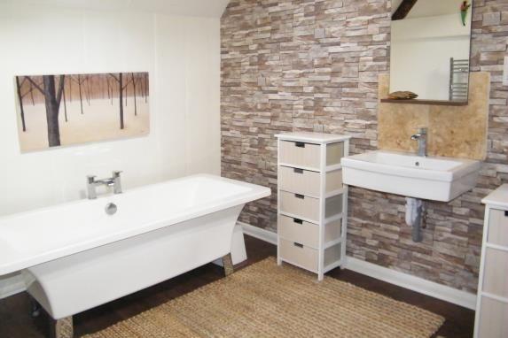 One of the ensuite bathrooms.