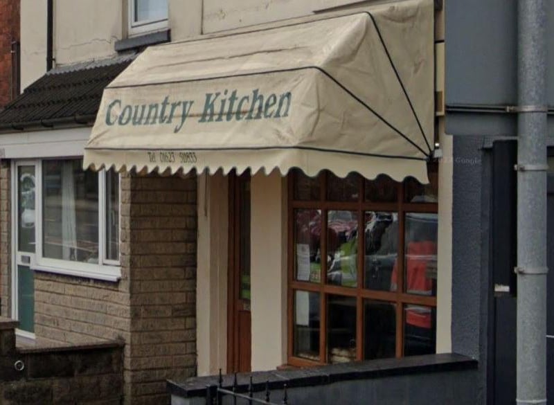 Country Kitchen, on Mansfield Road, Skegby, is rated 4.7 on Google Reviews