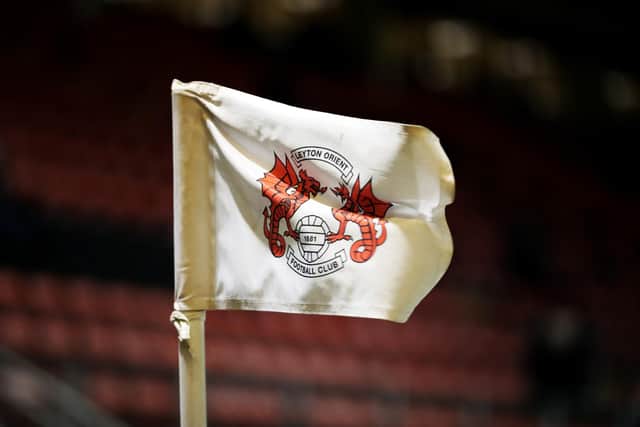 Leyton Orient released a statement confirming a number of players had tested positive 
(Photo by Naomi Baker/Getty Images)