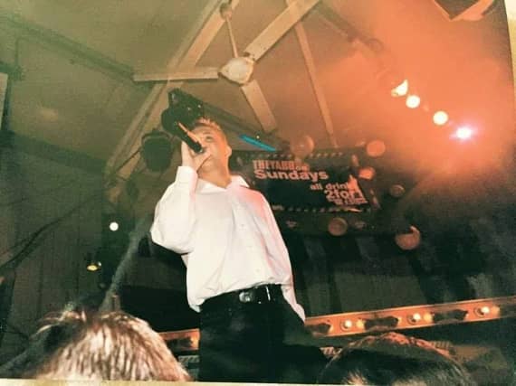 It wasn't really the weekend without Jono Edwards singing from the Yard's bar. "I want your love I want it right now..."