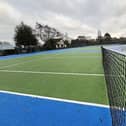 Tennis courts at Racecourse Park