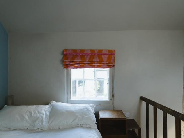Here is one of the two bedrooms in the cottage. The other is currently being used as a home office.