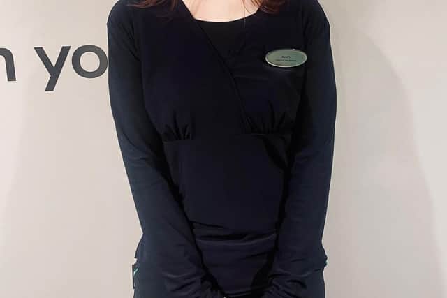 Specsavers Sutton-in-Ashfield apprentice Avery Davies.
