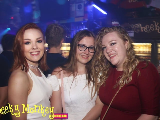 Smiling for the camera
