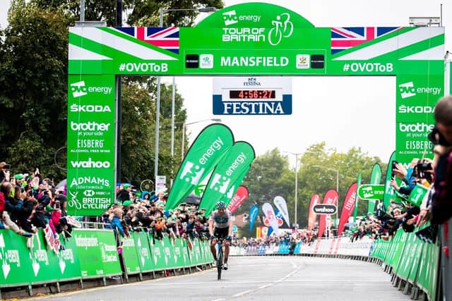 The Tour of Britain is returning to Nottinghamshire