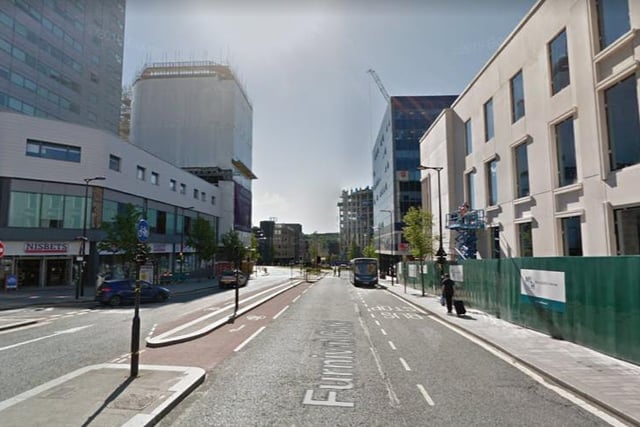 There were 15 further incidents of violence and sexual offences reported near Furnival Gate.