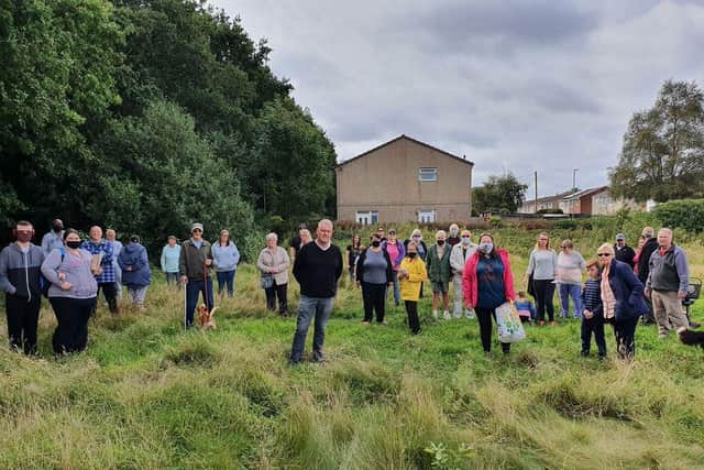 Kirkby in Ashfield residents protest against residential development - Picture Lee Anderson