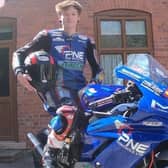 Lynden Leatherland - all set for new racing season.