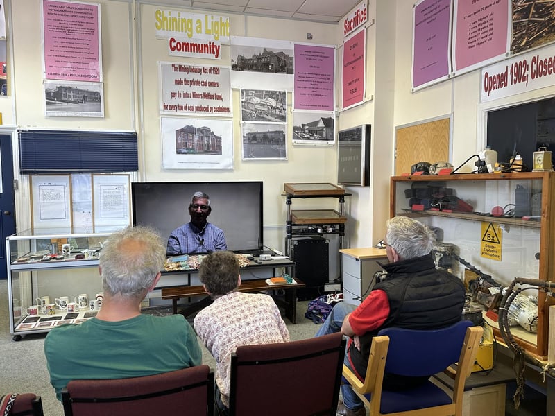 Visitors can learn more about the historic role miners played in the community.