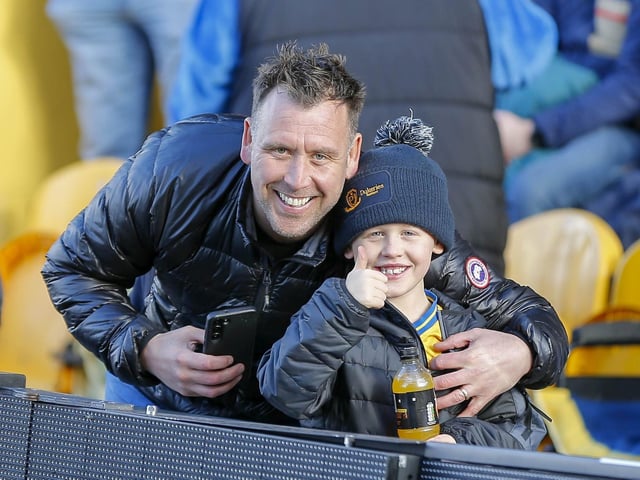 Mansfield Town fans enjoyed a big win over Salford City.