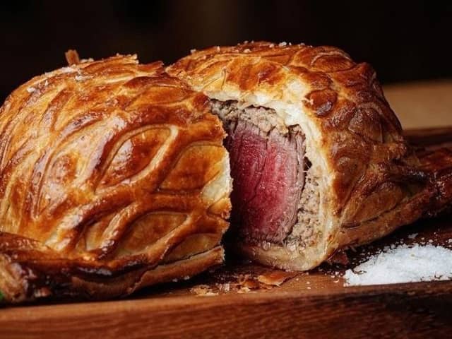 The tender beef wellington. Image: Oblix at The Shard