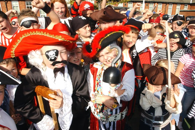 Woodlea Primary School's pirate day in 2006. Are you pictured?