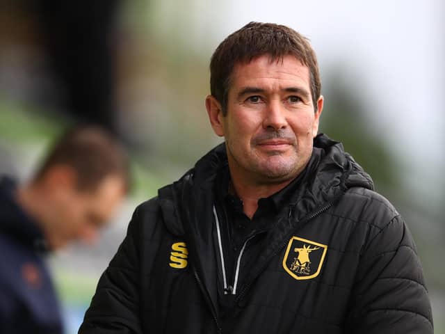 Nigel Clough says Mansfield Town are a work in progress.