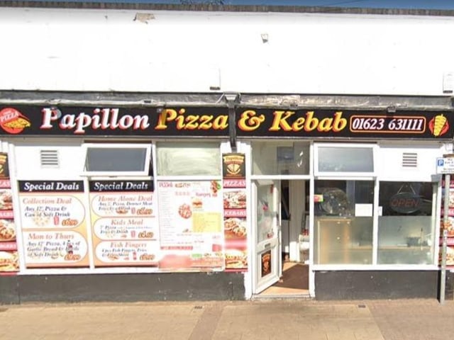 Papillon Pizza, Newgate Lane. One reviewer said: "Very large kebab, probably one of the best I ever had."