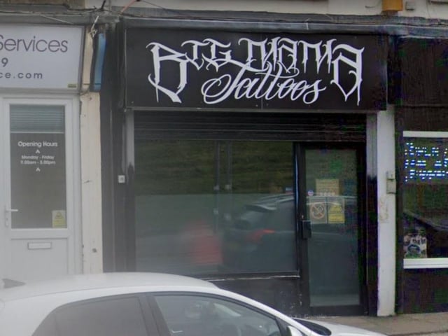 Big Mama Tattoos on Ratcliffe Gate in Mansfield has a rating of 4.8 out of 5 from 63 Google reviews.