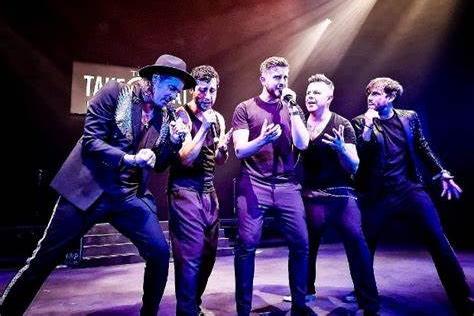 As Take That celebrate more than 30 years as the UK's leading boy band, the Palace Theatre in Mansfield welcomes one of their most popular and recognised tribute acts on Friday night. The Take That Experience bring acclaimed vocal performances, stunning replica costumes and iconic dance routines -- not to mention many of Take That's record-breaking 12 number ones and 28 top-40 hits, including 'Pray', 'Relight My Fire', 'Patience', 'Shine', 'These Days' and 'Rule The World'.