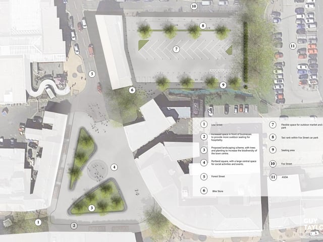 The Portland Square plans