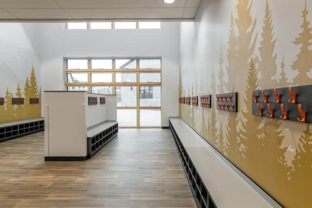 Mansfield-based Deanestor has completed its latest school fitout in Scotland. (Photo by: Niall Hastie)