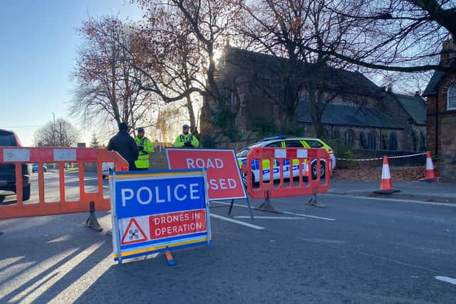 Four men have today been charged with the alleged murder of a man in Somercotes after roads were closed following a 'disturbance'.