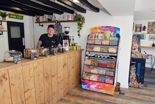 The deli is set to open next month, but currently sells cheesecakes and sweet and savoury treats for takeaway.