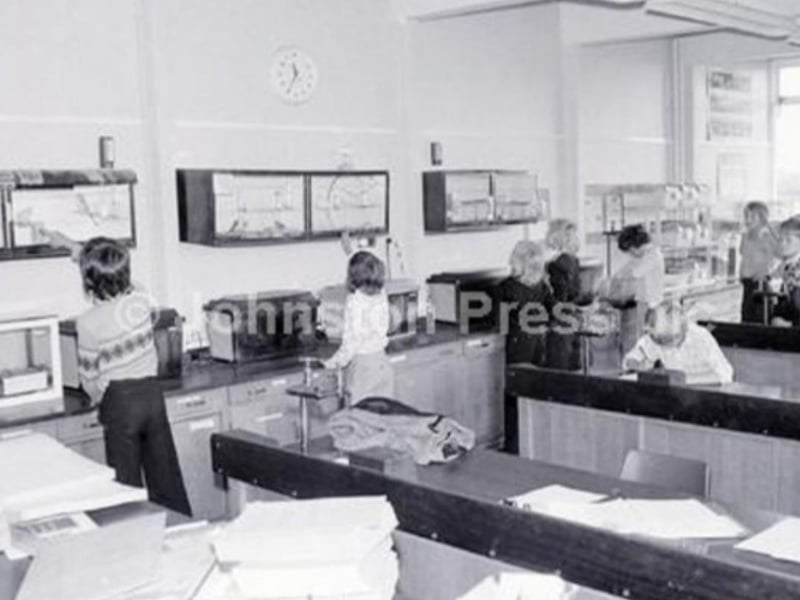 This school on Townroe Drive closed its doors for good in 2001. Photo shows pupils in a science lesson in 1976.
