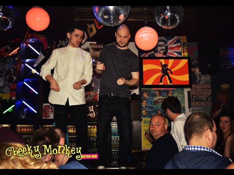 Time for a dance on the bar
