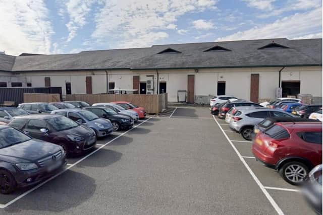 The location of the proposed new Play Barn at East Midlands Designer Outlet