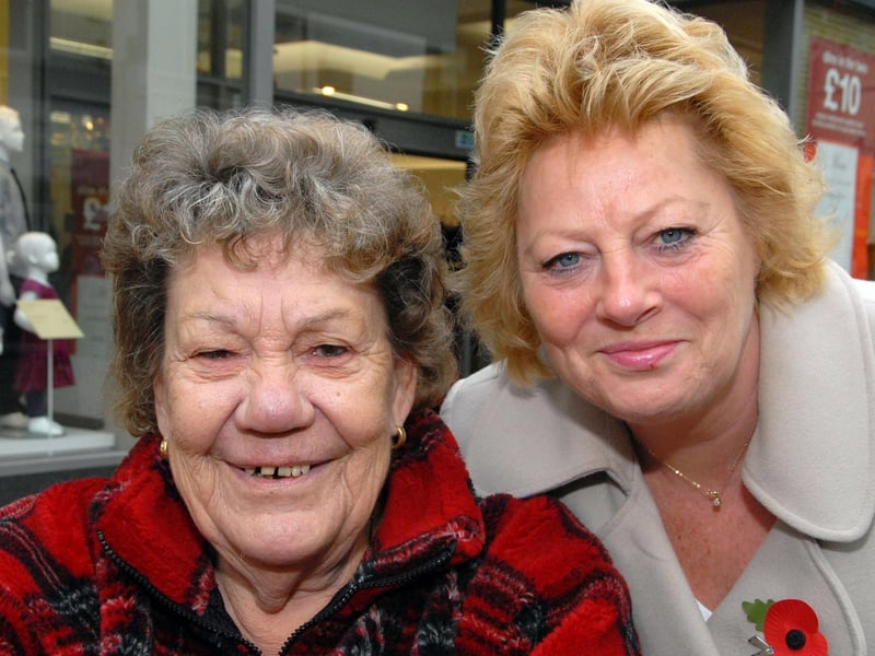 Mansfield Vox Pop, Bus Station and Policing Cuts. Alice March and Rosemary Dixey from Ollerton.