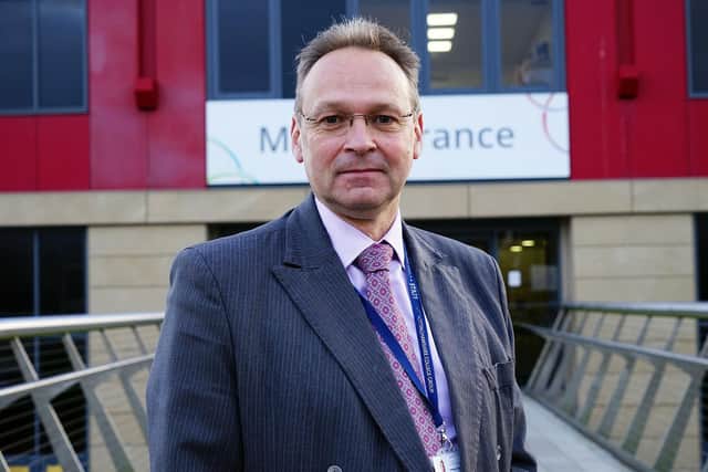 Andrew Cropley - principal at West Notts College.