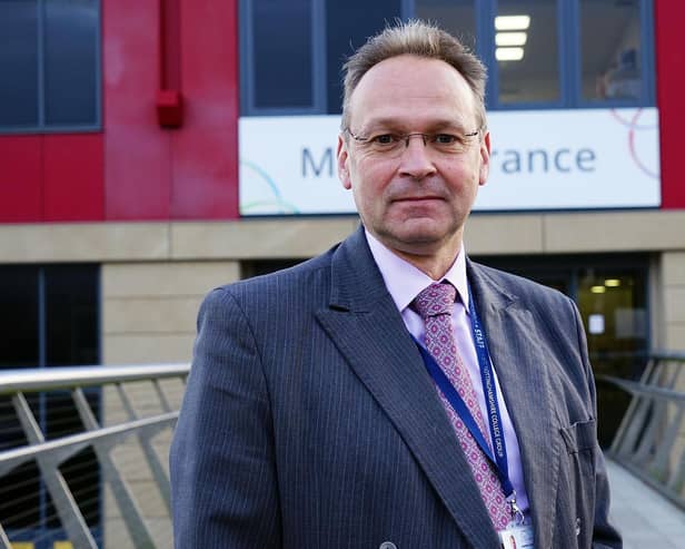 Andrew Cropley - principal at West Notts College.