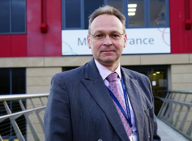Andrew Cropley - principal at West Notts College.