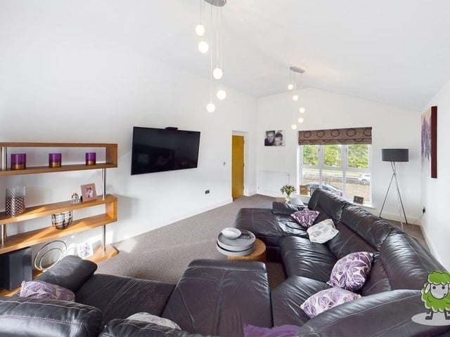 Another shot of the first-floor lounge at the £600,000 Bloomsbury Gardens property. Put your feet up and relax!