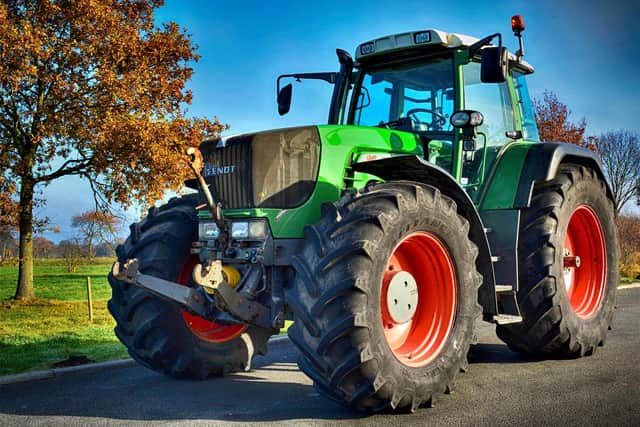 Tractors have been one of the main targets for thieves as the rural crime rate has risen
