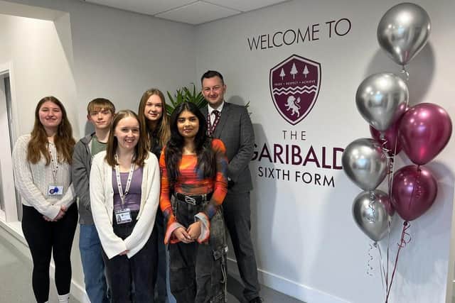 Teachers and staff from The Garibaldi School
