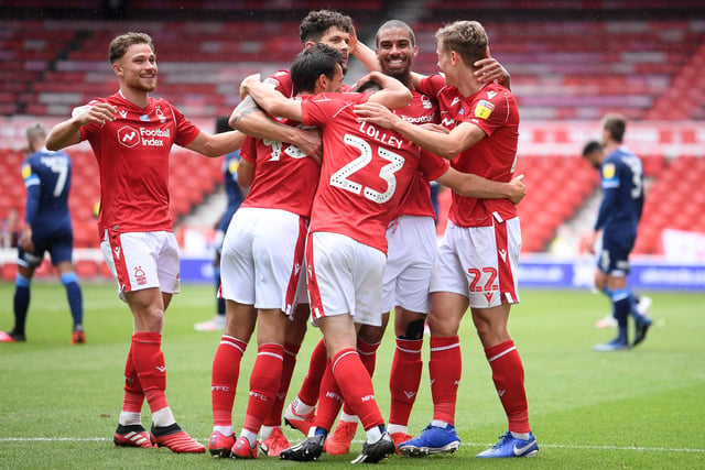 Forest's shots: 14. Forest's xG: 2.46. Terriers' shots: 14. Terriers' xG: 1.58.