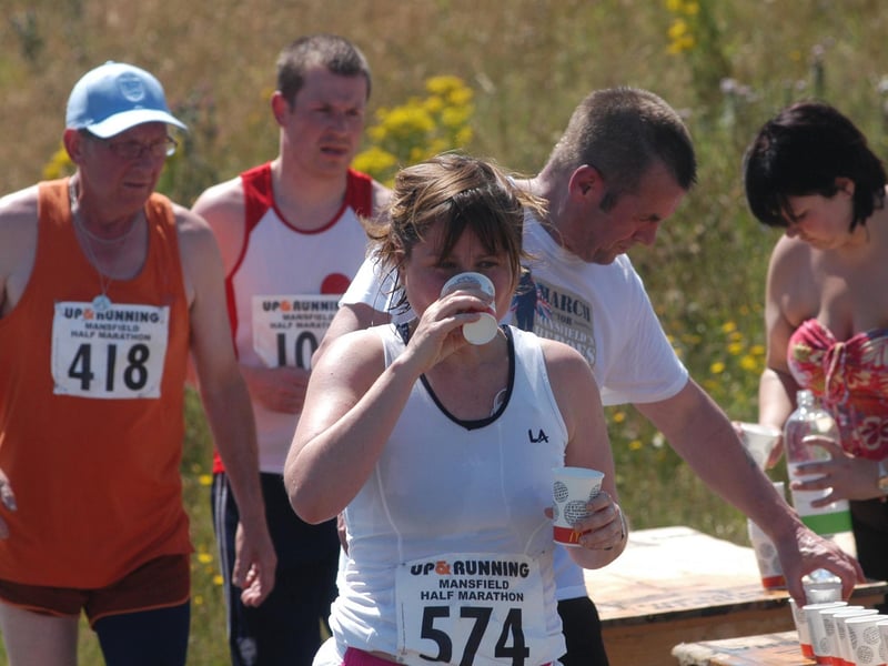 Thousands of runners have taken part in the Mansfield Half Marathon down the decades. Can you spot anyone you know here?
