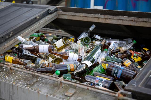 Recycling centre.