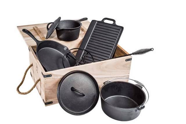 Cast iron cookware stolen