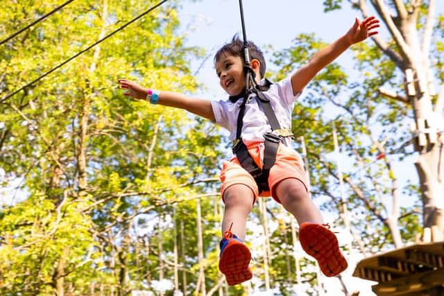 Go Ape at Sherwood Pines packs a punch with four brilliant outdoor adventures to get stuck into.