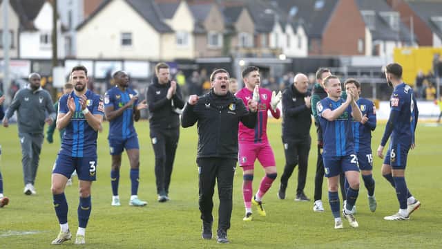 Nigel Clough says Mansfiekd Town's success this season nas been down to his entire squad.