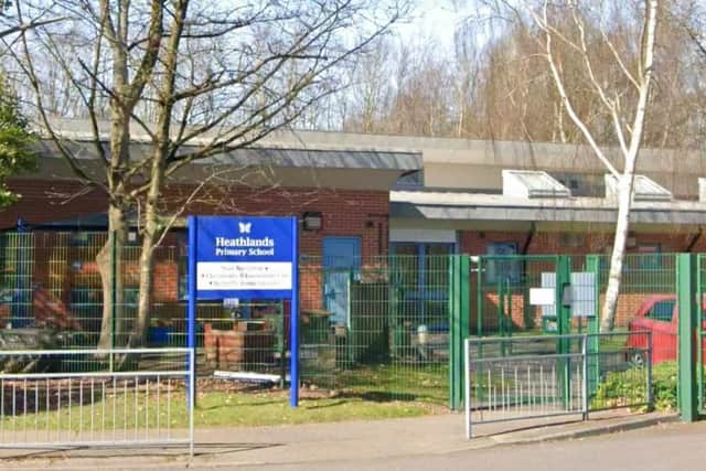Heathlands Primary School in Rainworth has been given a positive report by Ofsted. Photo: Google