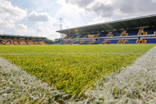 Mansfield Town FC's One Call Stadium. Photo by Chris Holloway/The Bigger Picture.media