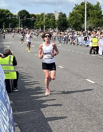 Outstanding performance from Carolyn Hay representing England Masters