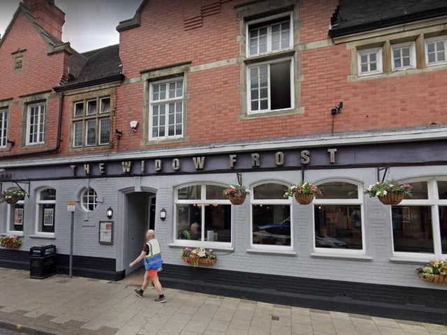 The Widow Frost on Leeming Street, Mansfield, has a 4/5 rating based on 1,200 reviews.
