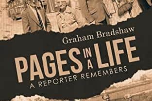 The front cover of Graham's book, 'Pages In A Life: A Reporter Remembers'.