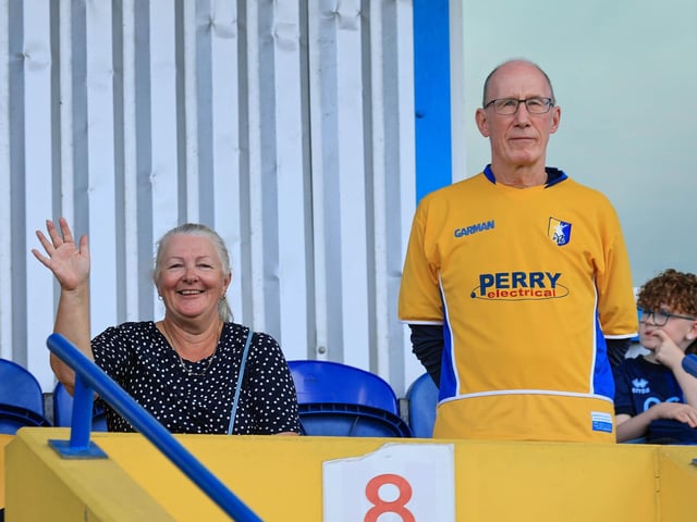 Mansfield Town turned on the style to blow away promotion hopefuls Luton Town.