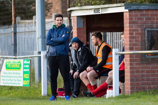 Steve Bodle wants his players to be better at taking their chances. Pic by Andy Sumner.