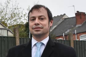 Ashfield Independents county councillor Lee Waters, who accused the Nottinghamshire Local Government Pension Fund of making "immoral investments".