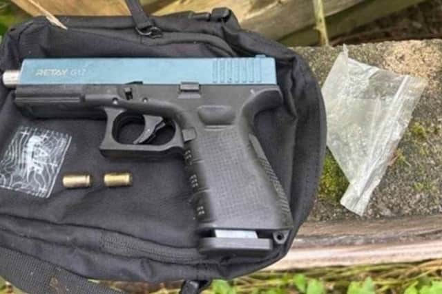 Owners of these blank firers can avoid getting into trouble ahead of the law change by taking advantage of an amnesty – starting on February 3 and running until February 28 – where they can hand them in without fear of reprisal. Image: Nottinghamshire Police.